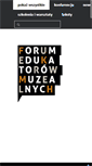 Mobile Screenshot of edukacjamuzealna.pl